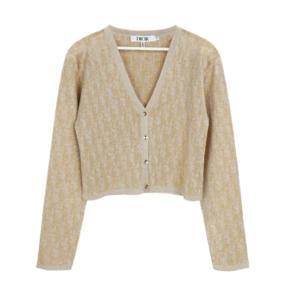 KIDS Metallic Gold Pullover Cardigan