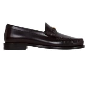 Burgundy Lucco Triopé Polished Loafer 