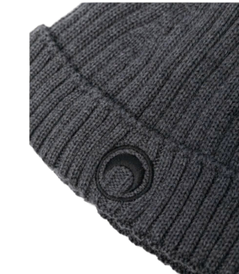 Moon Logo Knit Beanie