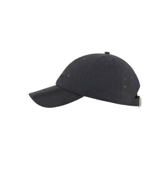 Logo embroidered cotton ball cap