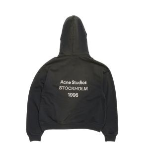 Acne Studios - Logo hooded sweater - Black