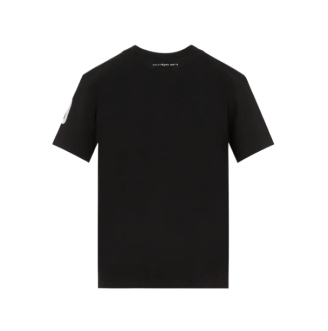 Courrèges AC logo printed short sleeve t-shirt