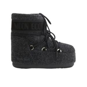 Icon Felt Strap Ankle Boots