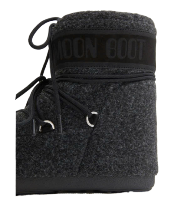 Icon Felt Strap Ankle Boots