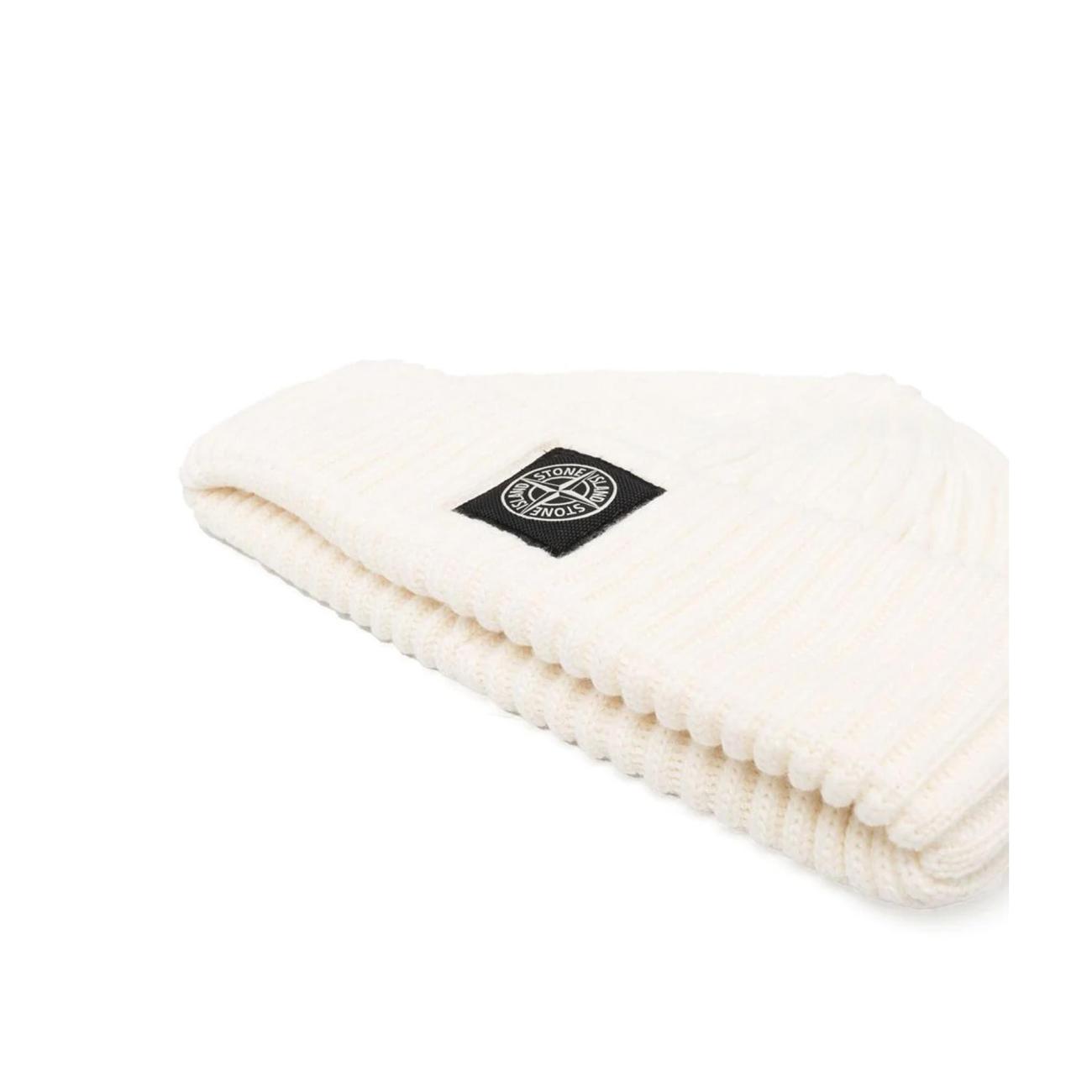 Stone Island Turn-Up Brim Knitted Beanie