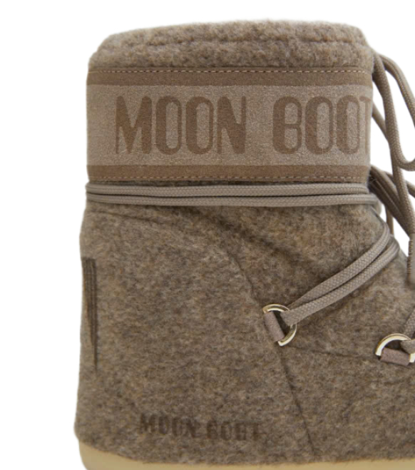 Icon Logo Fleece Ankle Boots