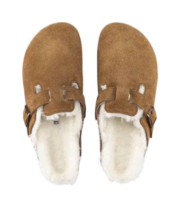 Boston Shearling Suede Bloafer