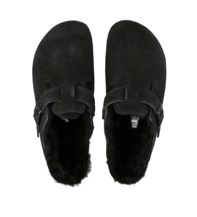 Boston Shearling Suede Bloafer