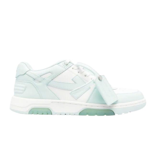 OOO OUT OF OFFICE CALF LEAHER SNEAKERS WHITE & MINT