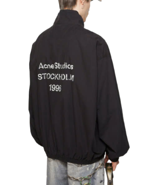 Logo zipper jacket