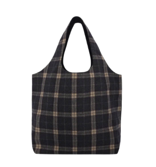 NINON TOTE BAG - CHECK