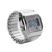 Timex x MM6 Maison Margiela Ring Digital Watch Stainless Steel