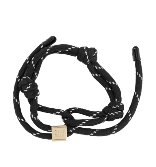 Code and Nylon Bracelet