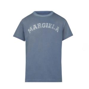 Logo Cotton Jersey T-Shirt Blue