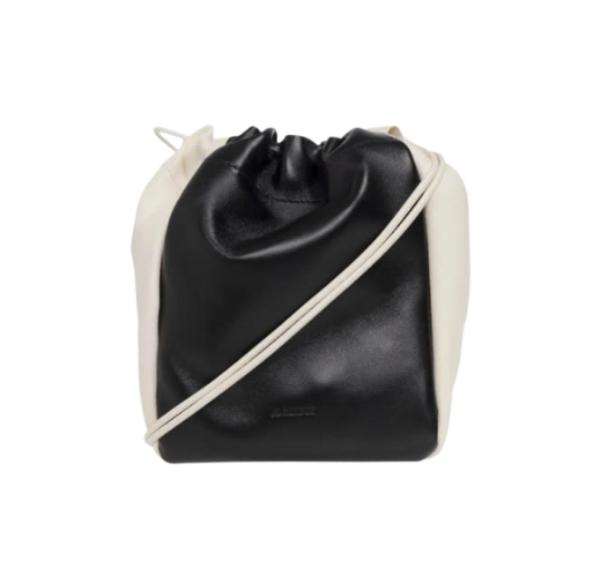 Drawstring Crossbody Black