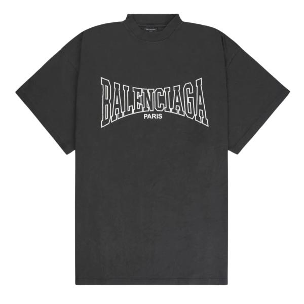 Oversized Short Sleeve T-Shirt - Washed Black