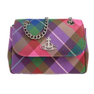 ORB Logo Check Crossbody Bag