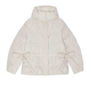 White Tech Puffer Jacket