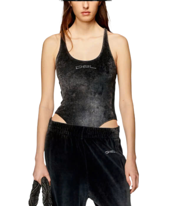 T Batelli Sleeveless T-Shirt - Black