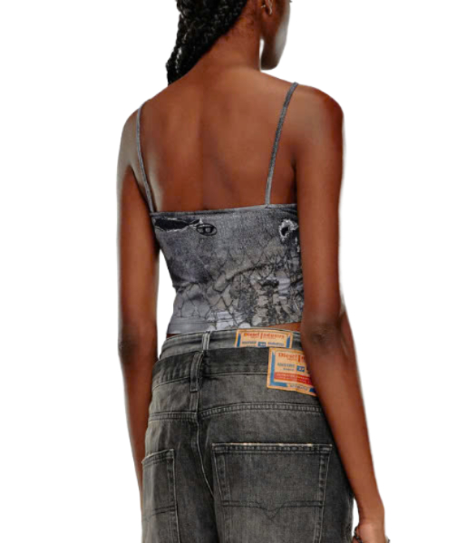 T Halsey Sleeveless T-Shirt - Dark Grey