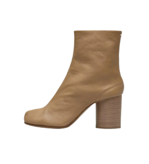 Tabi ankle boots Nude