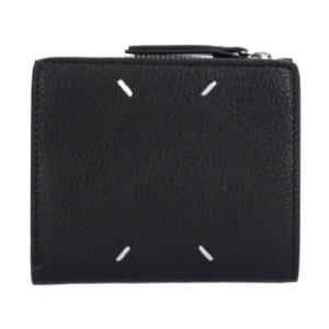 4 Stitch Bifold Wallet - Black