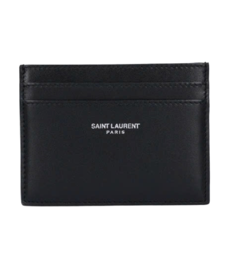 Signature Detail Card Holder - Black