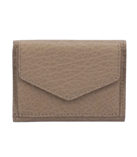 4 Stitch Grain Leather Trifold Wallet - Vichy