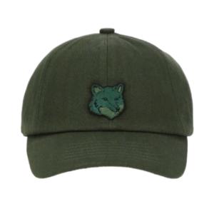 Bold Fox Head 6P Ball Cap - Green