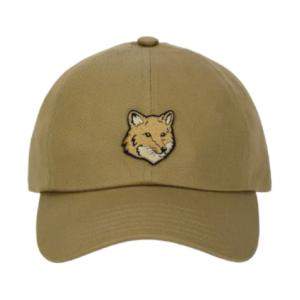 Bold Fox Head 6P Ball Cap - Beige