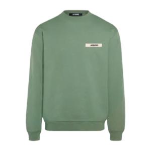 Le Sweatshirt Grosgrain Man to Man - Pale Green