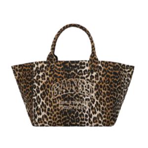 XXL Printed Shopper Bag - Leopard 