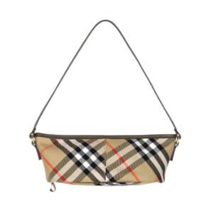 24FW Sand Check Baguette Mini Bag