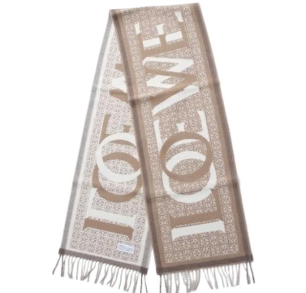 24FWLOEWE LOVE SCARF