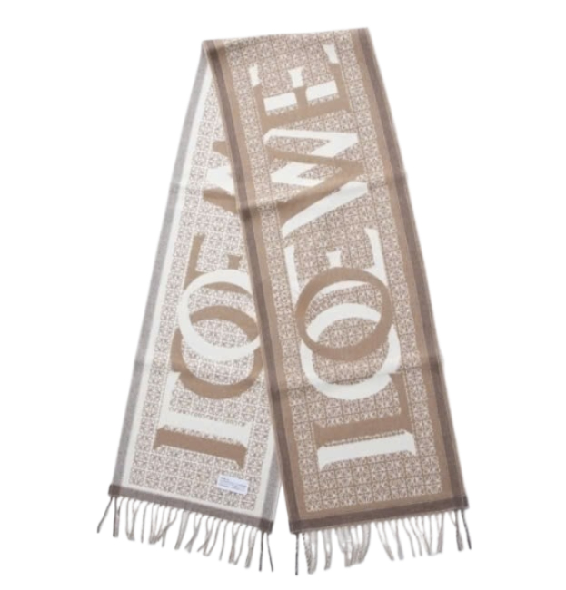 24FWLOEWE LOVE SCARF