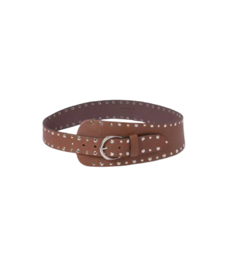 CASILDA Studded Leather Belt