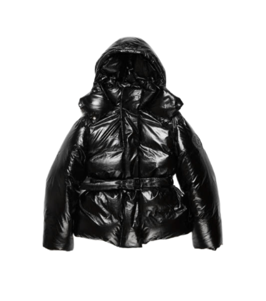 Hooded padded jacket