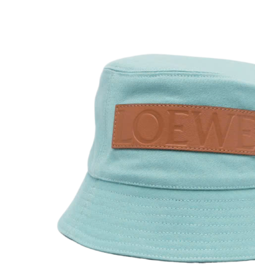 Logo Patch Canvas Bucket Hat