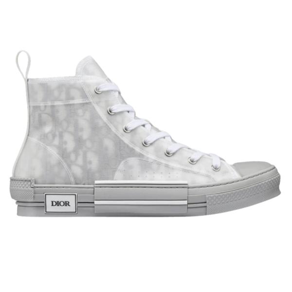 Dior B23 High Oblique Transparent White Grey