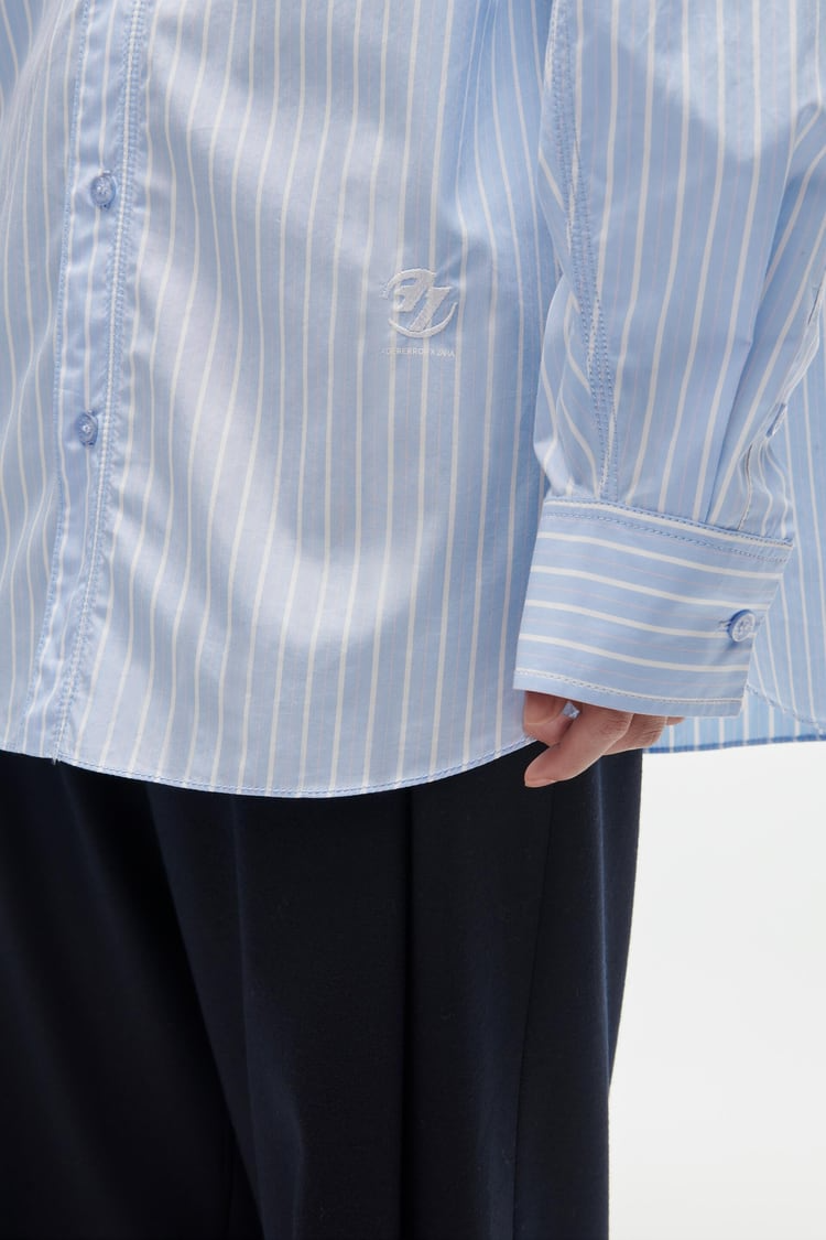 【ADERERROR】 Zara x Ader Error Striped Poplin Shirt Stripe ☆関税込☆Ader Error x Zara☆Striped Poplin Shirt Stripe