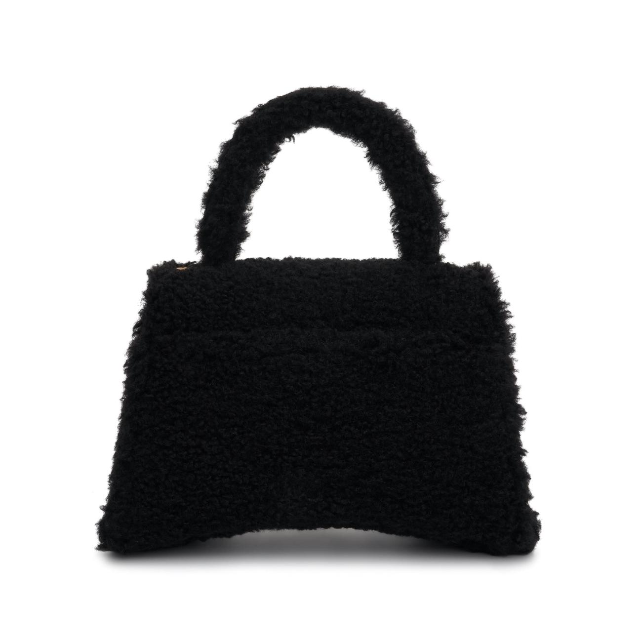 Hourglass Shearling Tote Bag