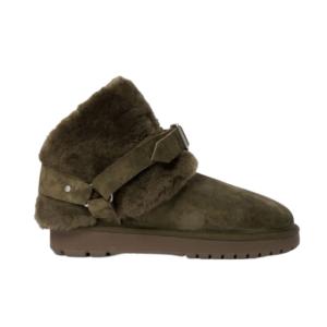 CHUBBY SHEARLING ANKLE BOOTS