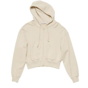 Hooded zipper sweater