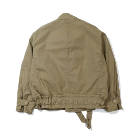 24FWMoto Jacket C Khaki Nyco Twill 