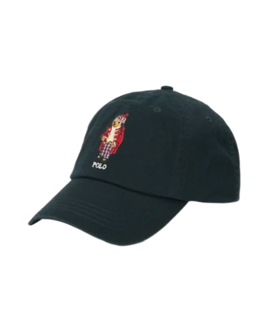 24FWPolo Bear Embroidered Ball Cap 