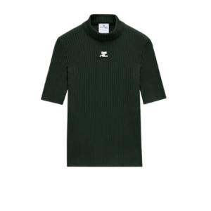 REEDITION SS Mockneck Short Sleeve Knit - Bert Ponce