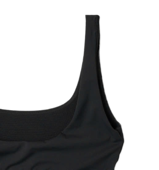 Logo Band Sports Bra Top - Black