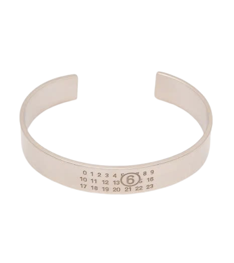 Numeric Signature Bracelet - Palladium