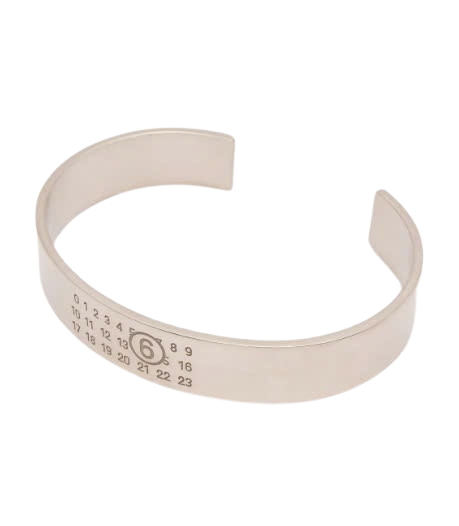 Numeric Signature Bracelet - Palladium