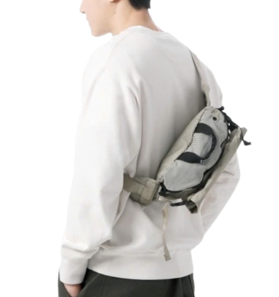 Plain Paper Touch Logo Waist Bag